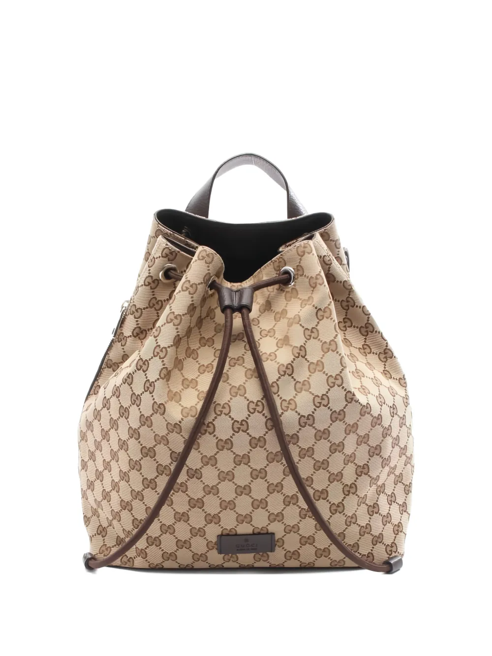 Gucci Pre-Owned 2010 GG canvas backpack - Toni neutri