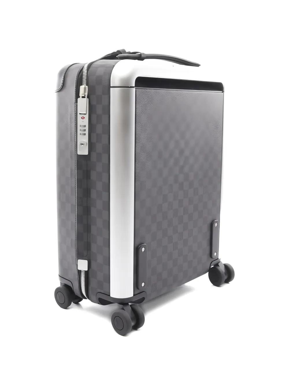  Louis Vuitton Pre-owned Damier Graphite Leather Carry Case Suitcase - Grey 