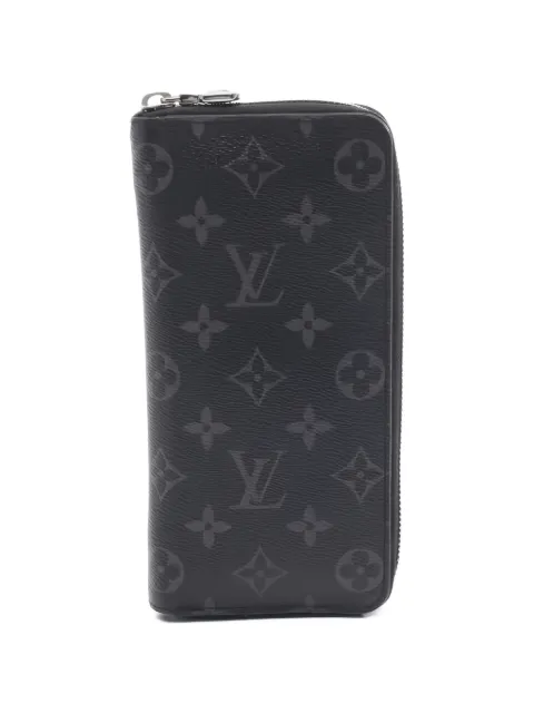 Louis Vuitton Pre-Owned 2021s Monogram Eclipse Vertical wallet