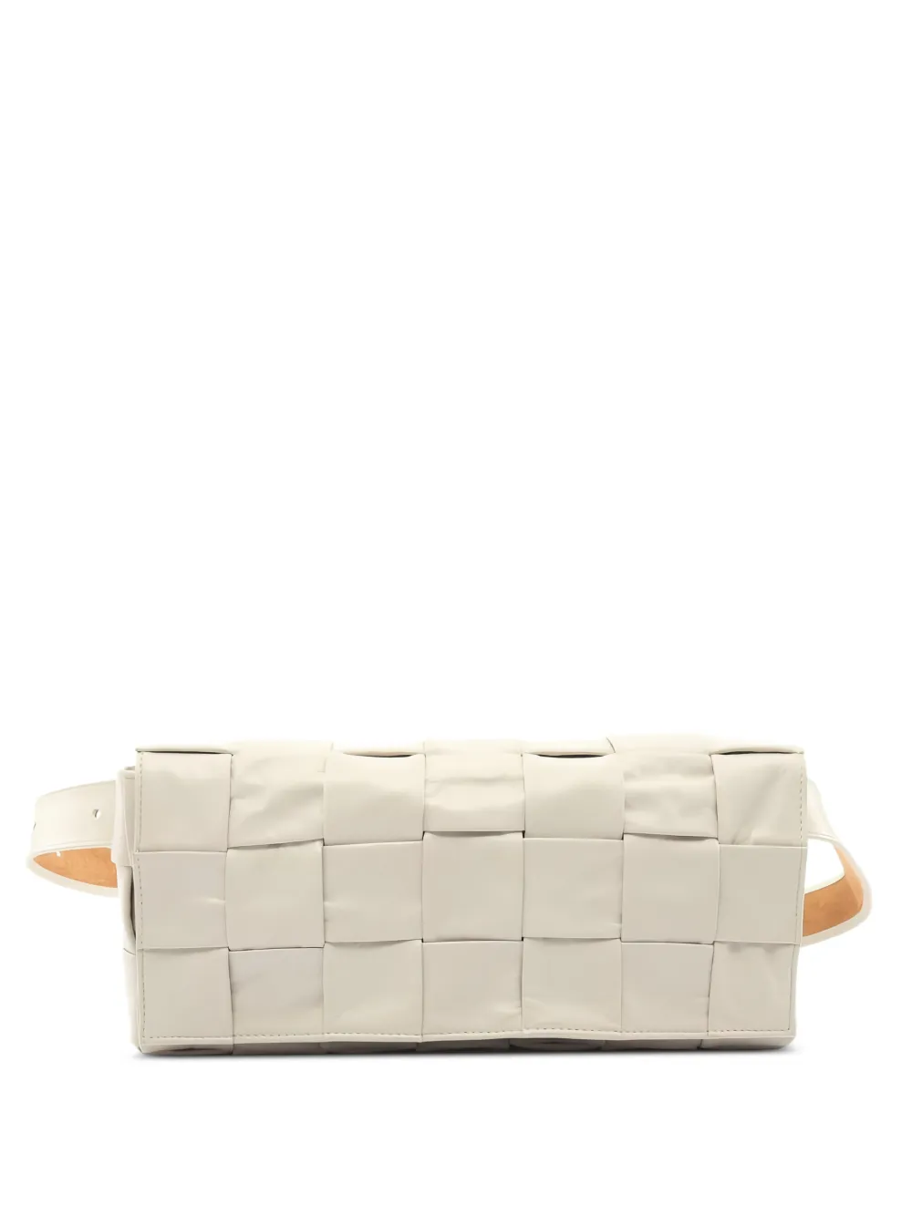 Bottega Veneta Pre-Owned 2010s Cassette maxi-intrecciato belt bag - Toni neutri