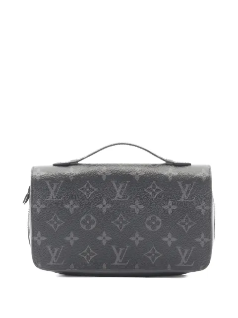 Louis Vuitton Pre-Owned 2010s XL Zippy Monogram Eclipse wallet