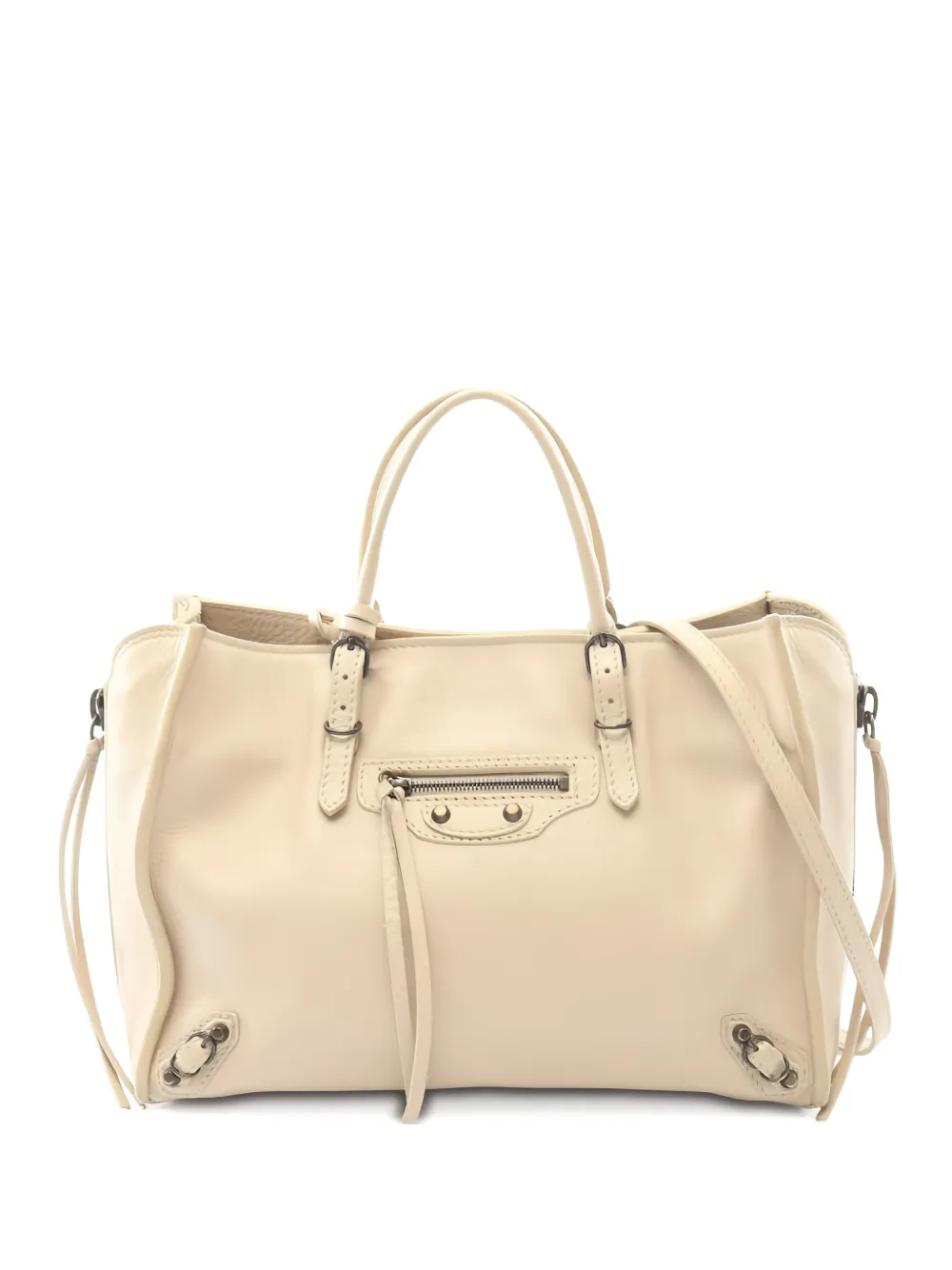 Balenciaga Pre-Owned 2010s Papier A6 zip around tote bag - Toni neutri