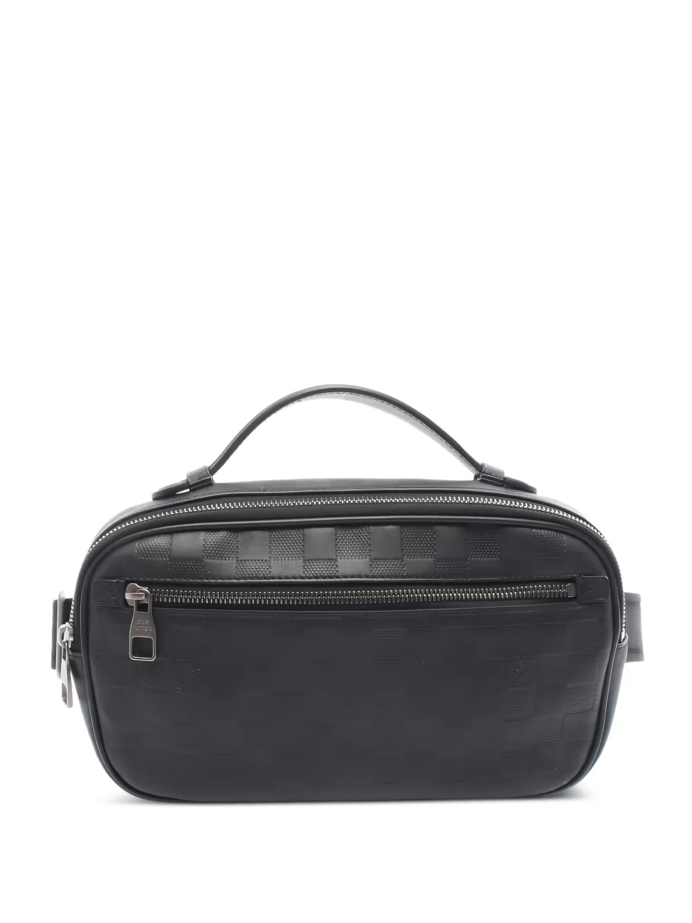 Louis Vuitton Pre-Owned 2017 Ambler Damier leather body bag - Black