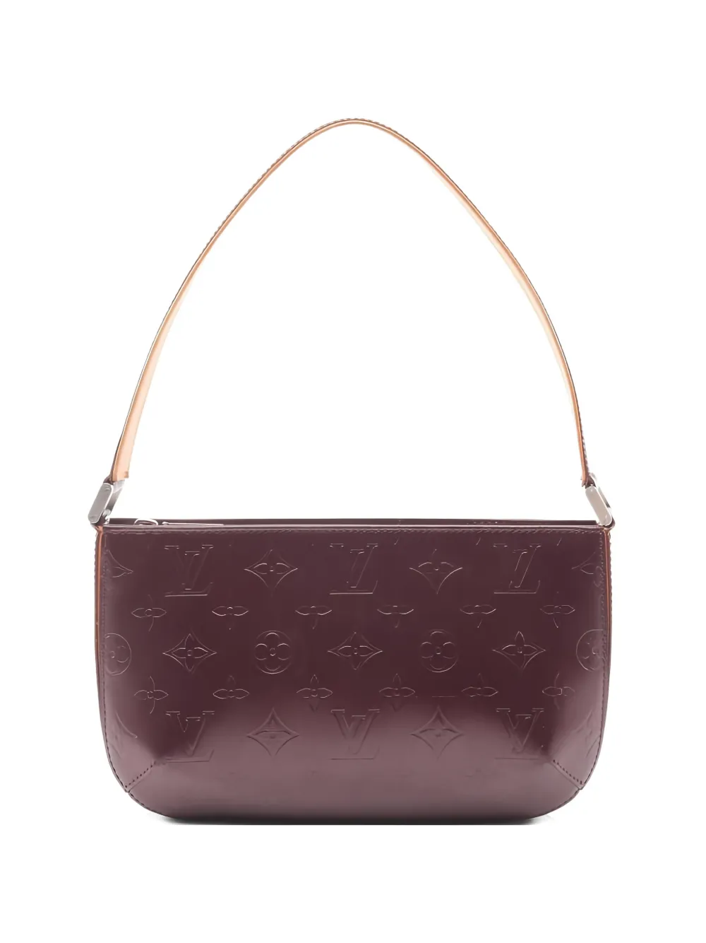 Louis Vuitton Pre-Owned 2002 monogram-pattern leather shoulder bag - Viola