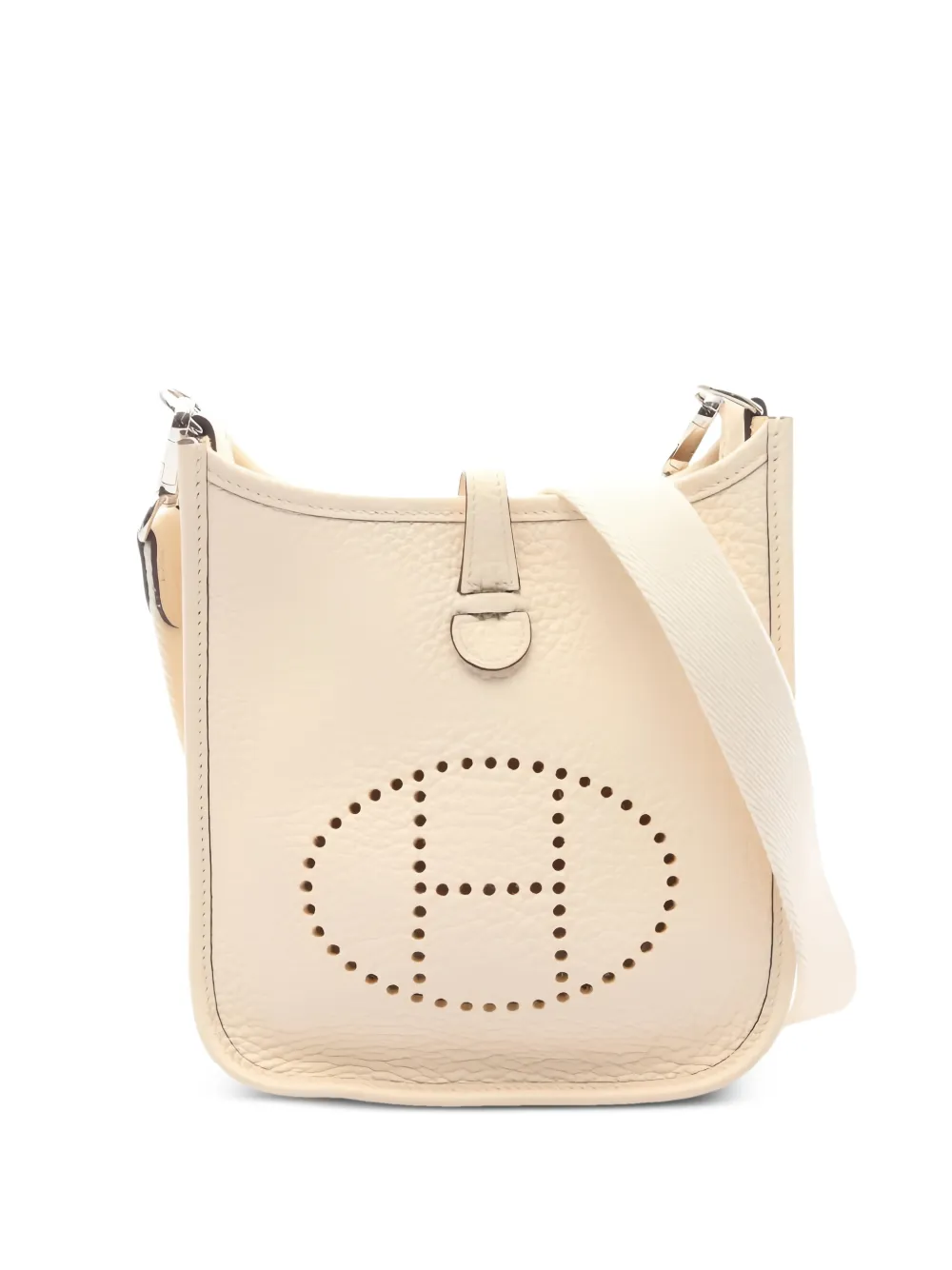 Hermès Pre-Owned 2021 Evelyn Amazon leather shoulder bag - Toni neutri