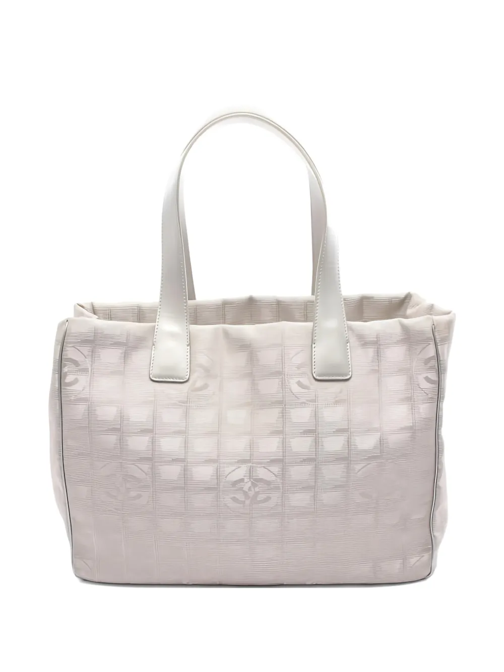 CHANEL Pre-Owned 2003-2004 MM New Travel Line tote bag - Toni neutri