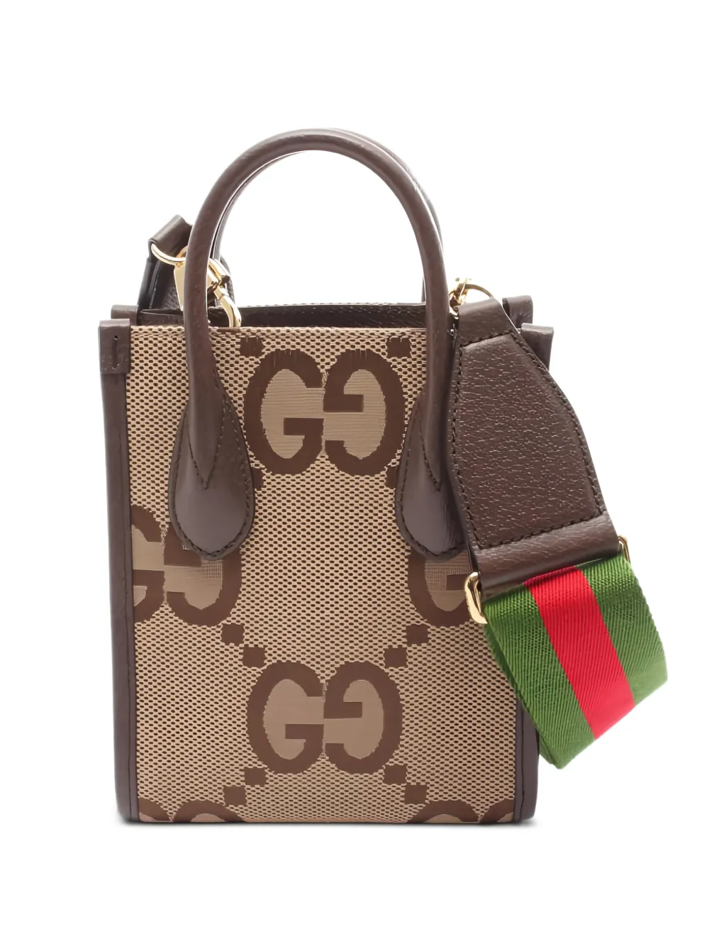 Gucci Pre-Owned Jumbo GG two-way handbag - Toni neutri