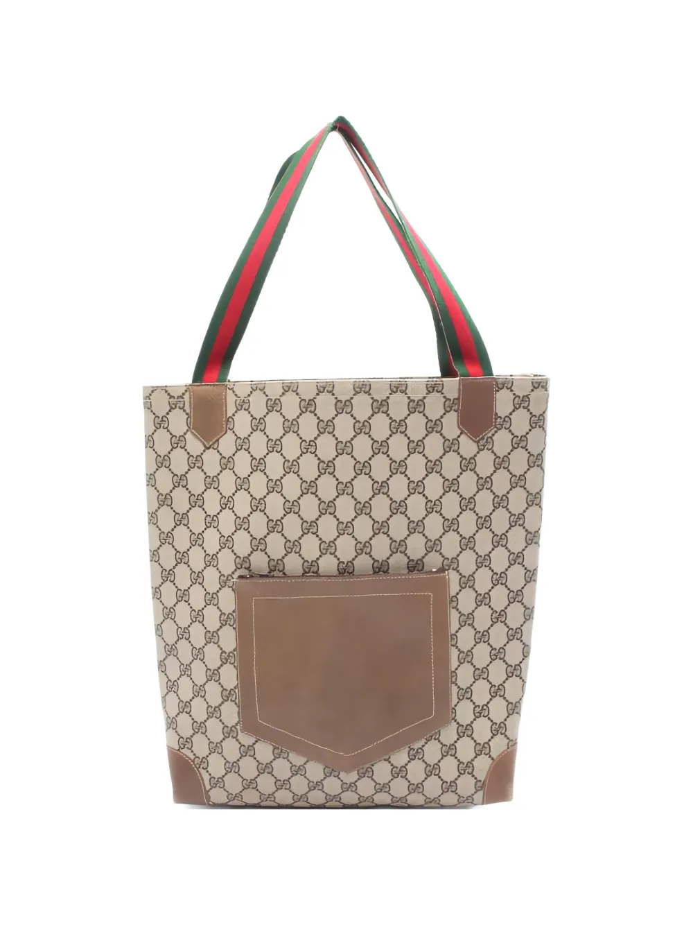 Gucci Pre-Owned 2000s GG Sherry Line tote bag - Toni neutri