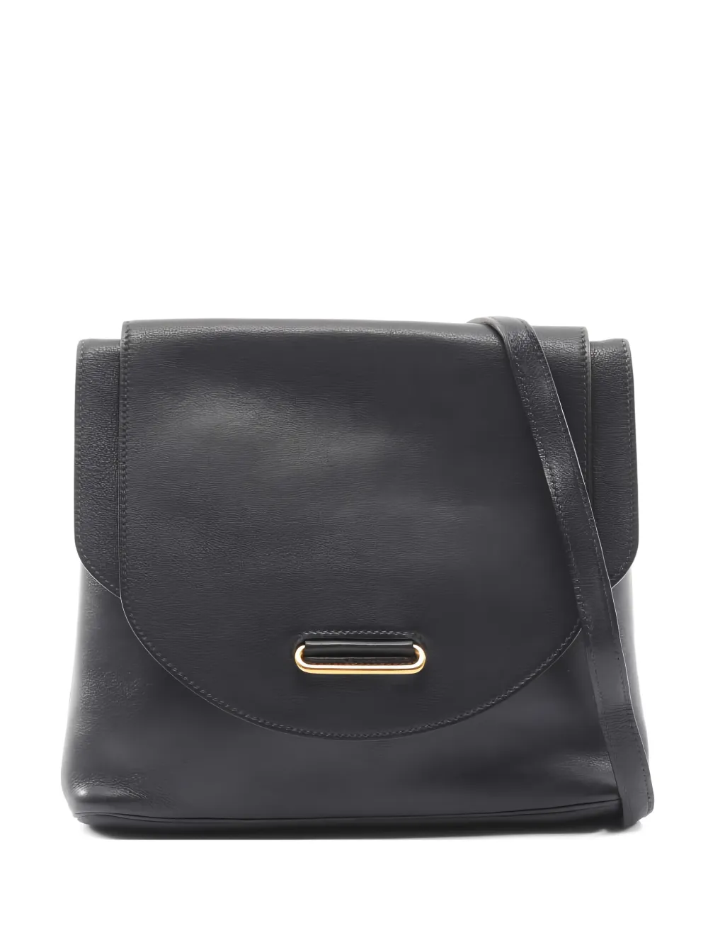 Hermès Pre-Owned 1988 Veau Gulliver shoulder bag - Nero