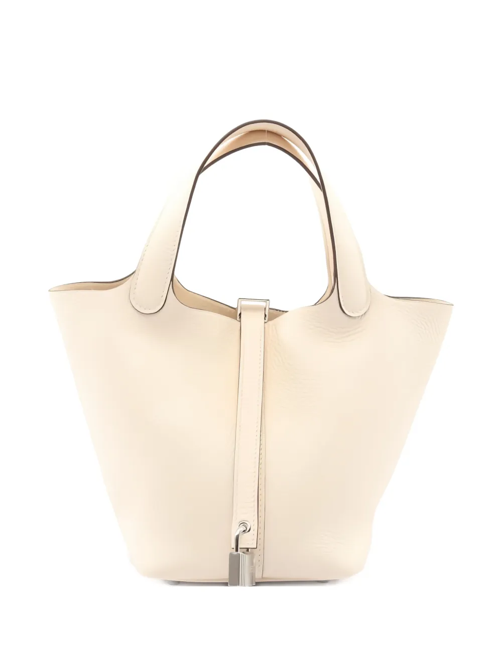 Hermès Pre-Owned 2025 PM Picotin Lock leather tote bag - Toni neutri
