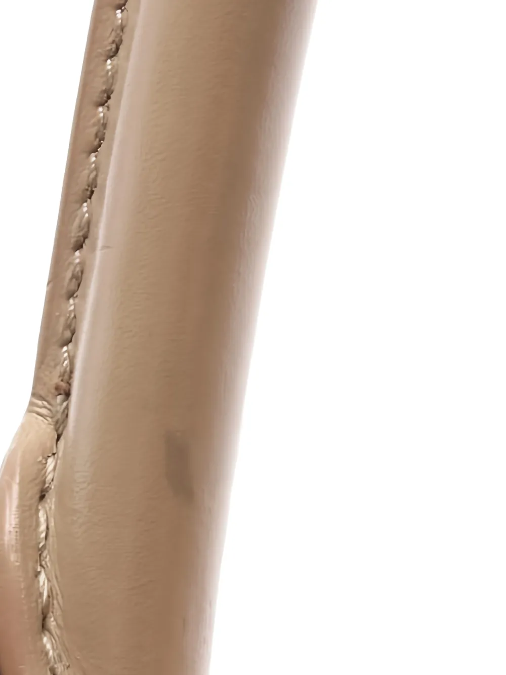2010s Small Hourglass Leather Tote Bag