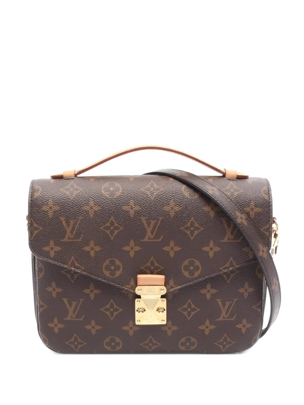 Louis Vuitton Pre-Owned Metis mm monogram leather handbag - Marrone