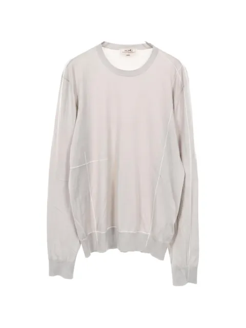 Hermès Pre-Owned 2010s fine-knit jumper