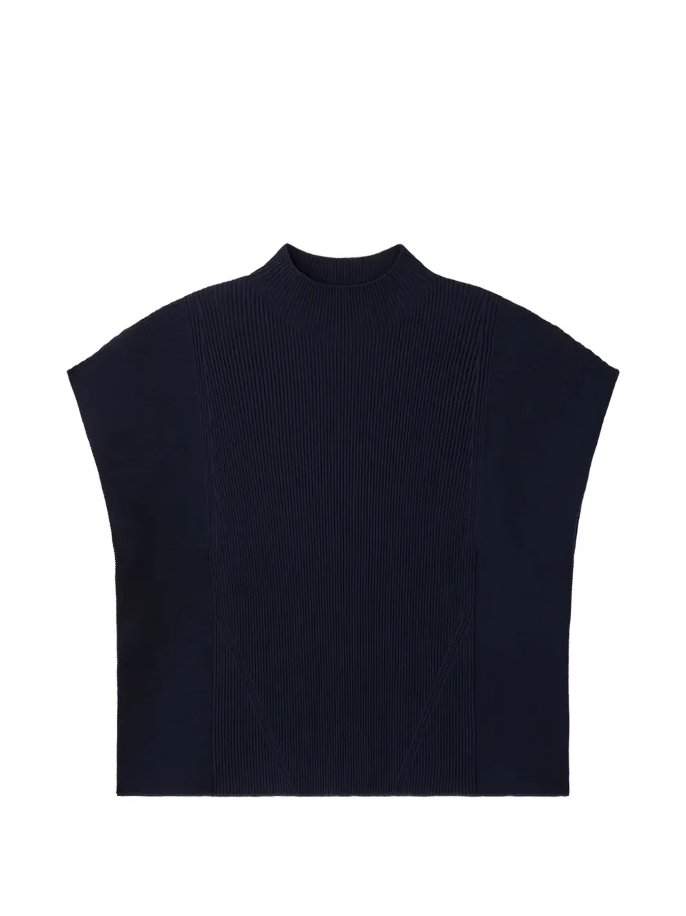 CFCL Portrait ribbed top - Blu