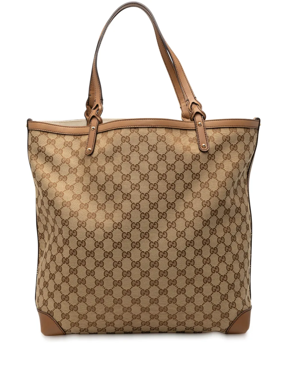 Gucci Pre-Owned 2000-2015 GG Canvas Craft tote bag - Marrone