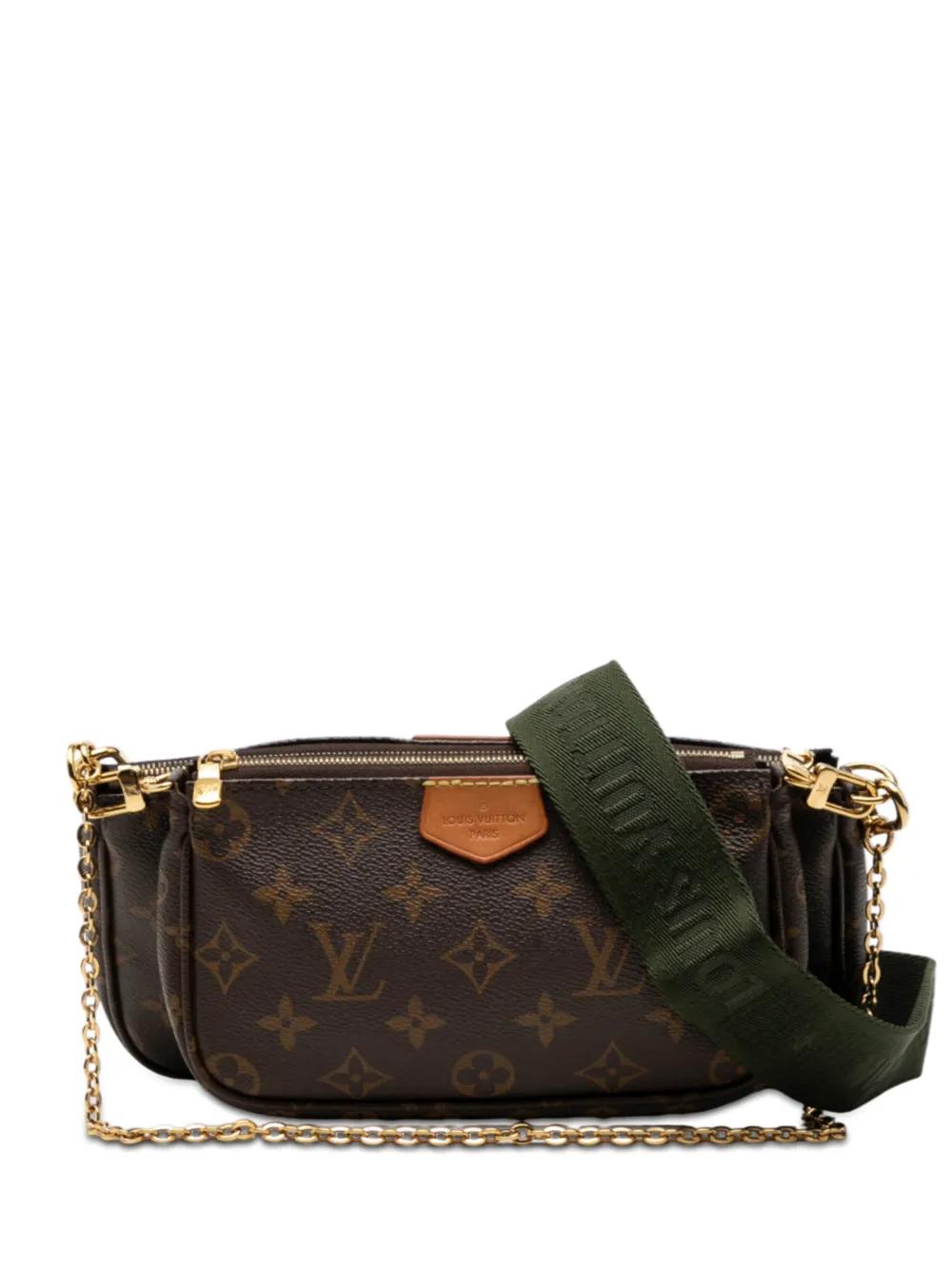Louis Vuitton Pre-Owned 2021-2025 Monogram Multi Pochette Accessoires satchel - Marrone