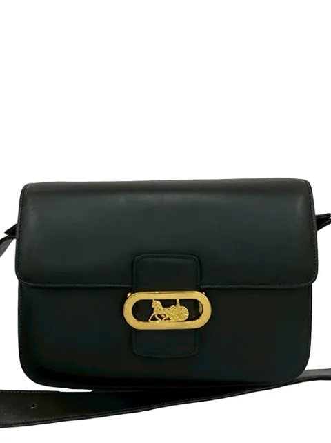 Celine Pre-Owned 2000-2025 Calfskin Horse Carriage crossbody bag