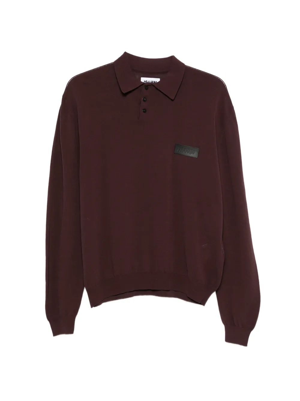 Magliano Poloshirt mit Logo-Patch - Braun