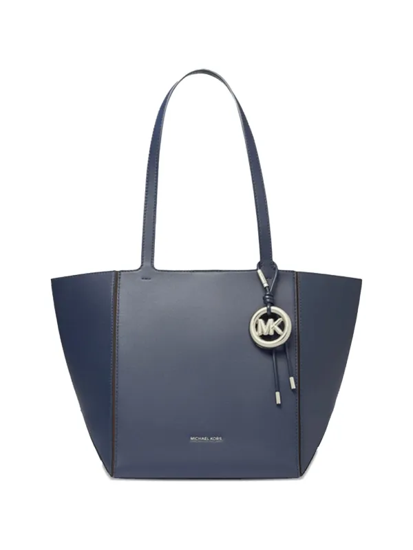 Michael Kors Jordi レザーハンドバッグ M | ブルー | FARFETCH JP