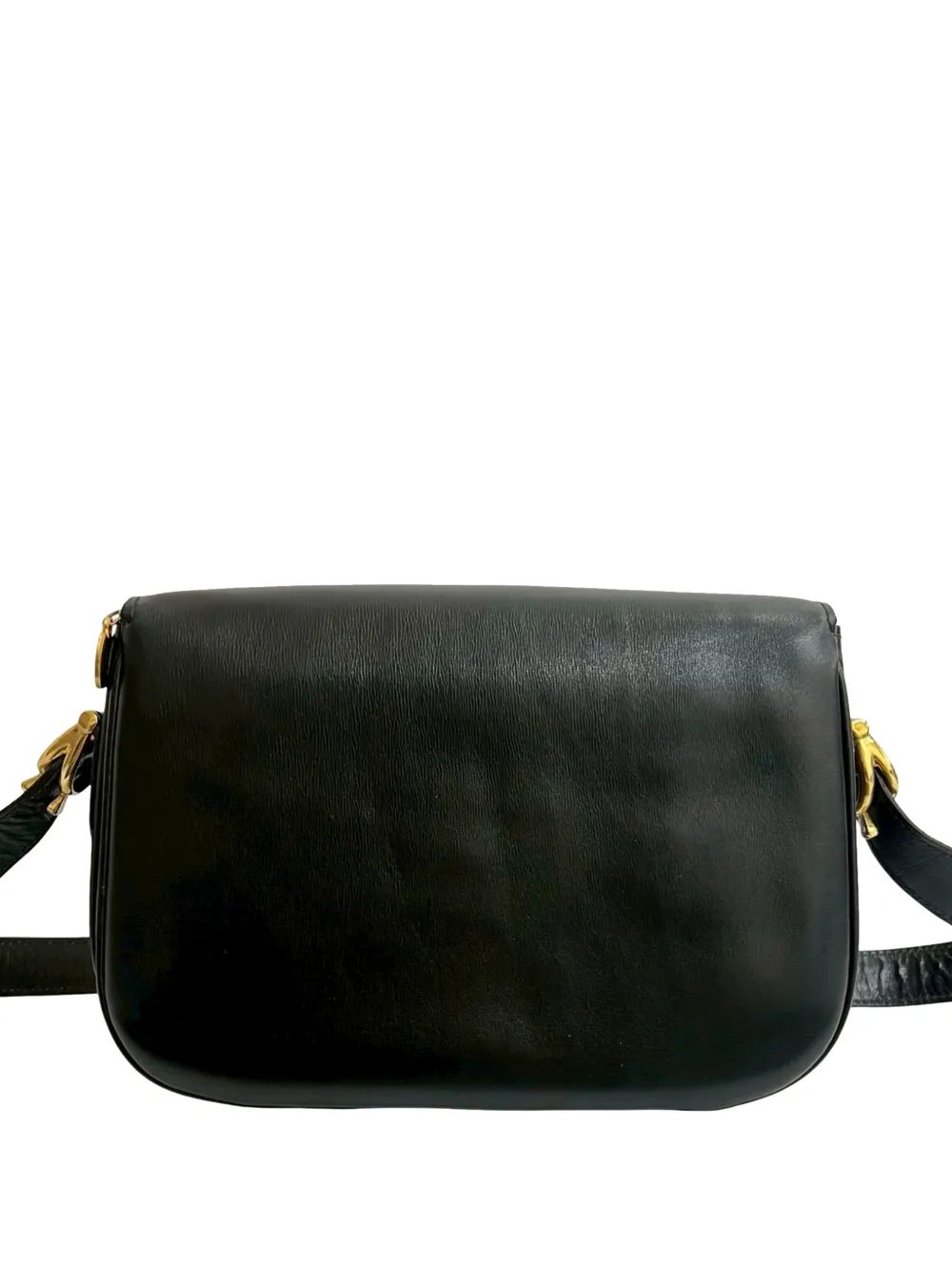 2000-2025 Leather Logo Horse Carriage Crossbody Bag