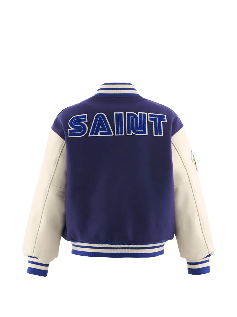SAINT MXXXXXX Bomberjack met logopatch Blauw