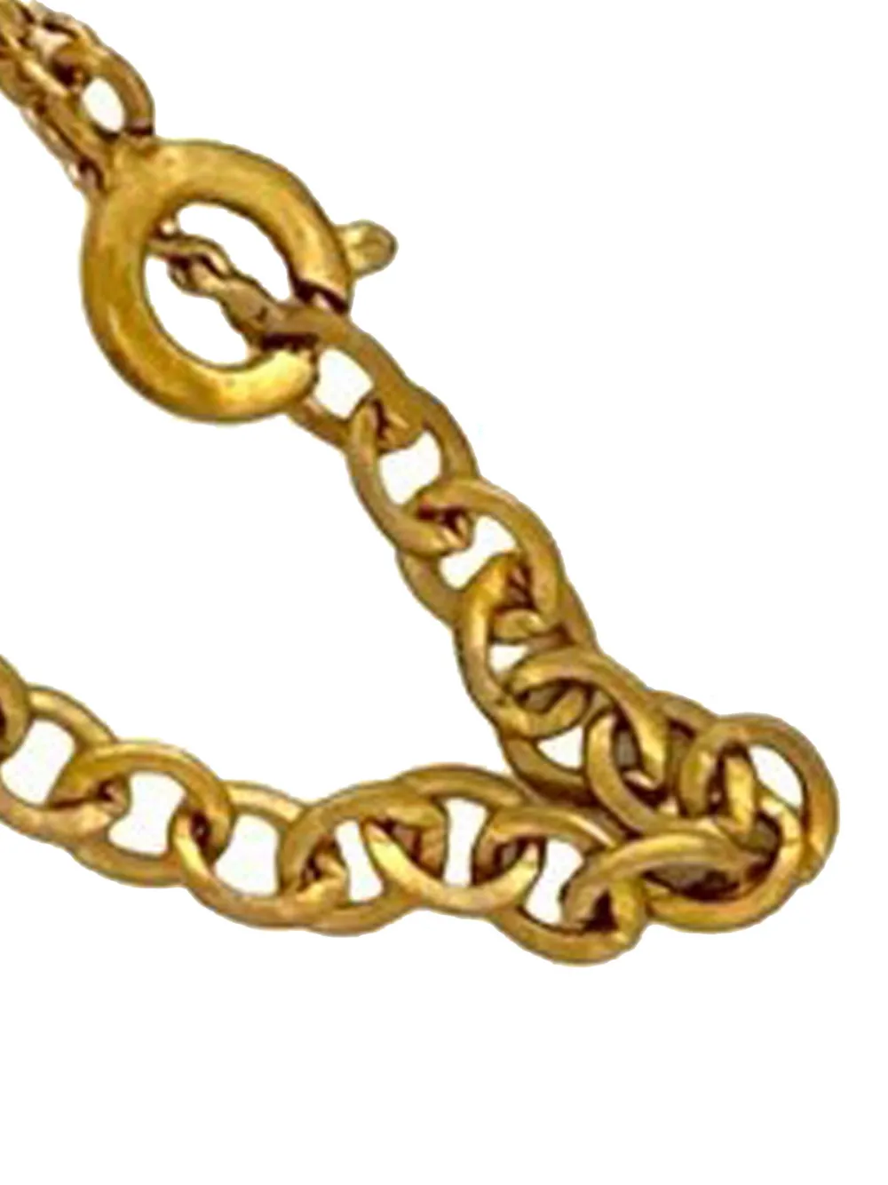 1990-2010 Gold Plated Cd Logo Pendant Necklace Costume Necklace