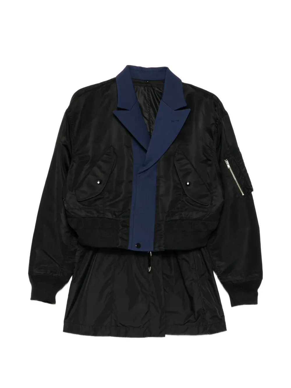 Toga Pulla Giacca in twill - Nero