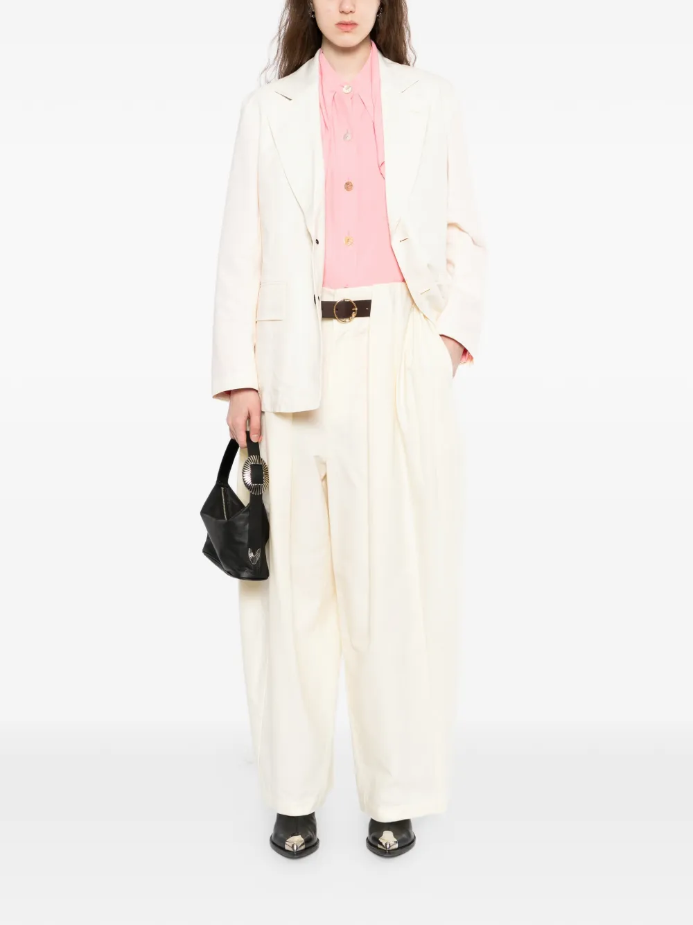  Toga Pulla Ox Blazer - Neutrals 