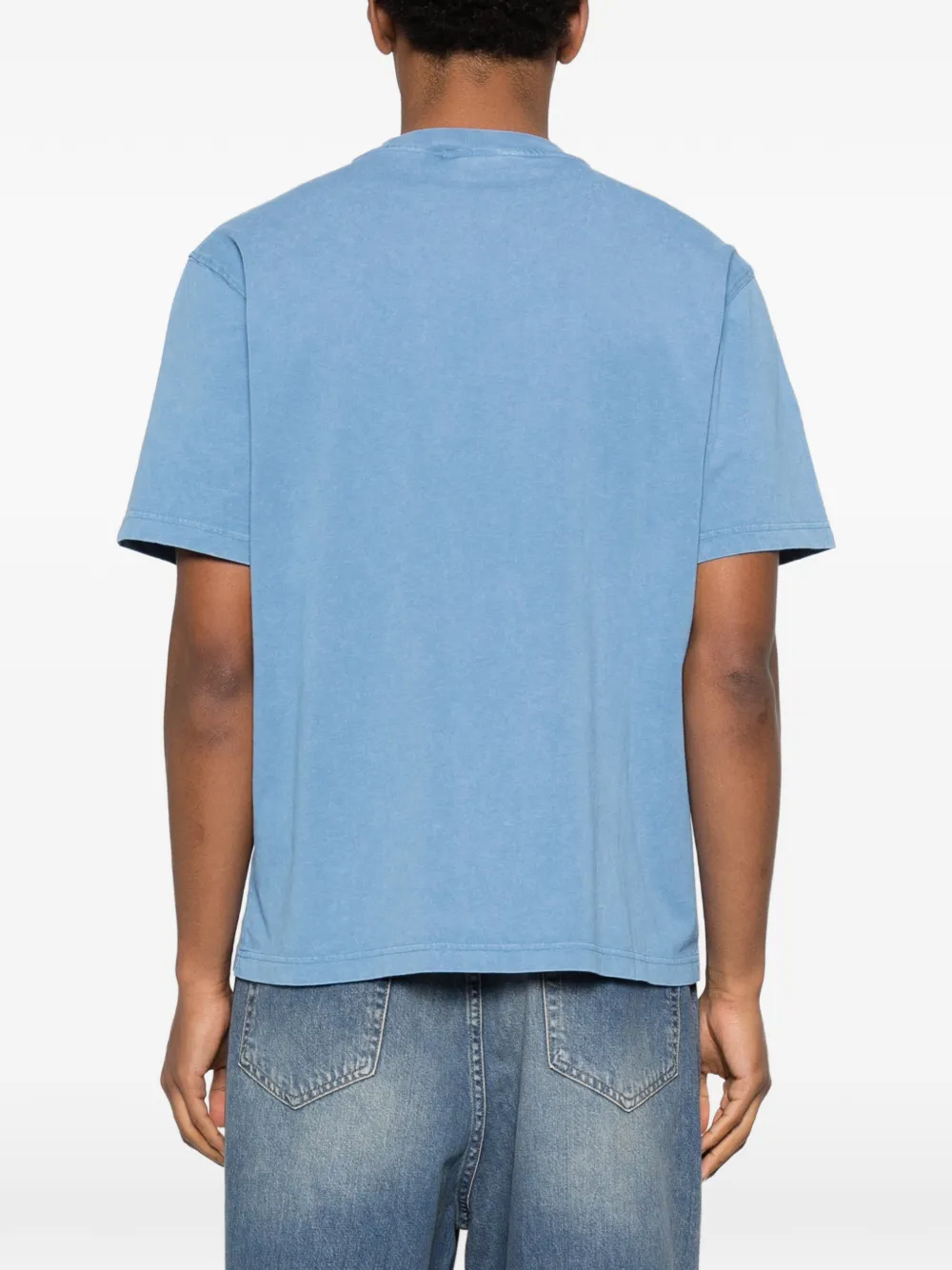 Daily Paper T-shirt met logoprint Blauw