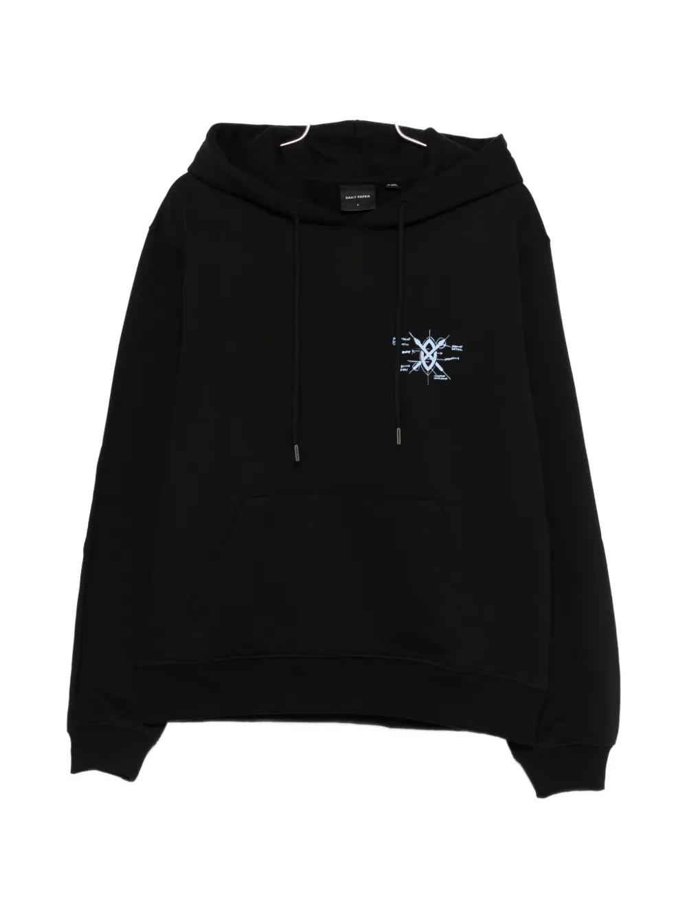 Daily Paper graphic-print hoodie - Nero