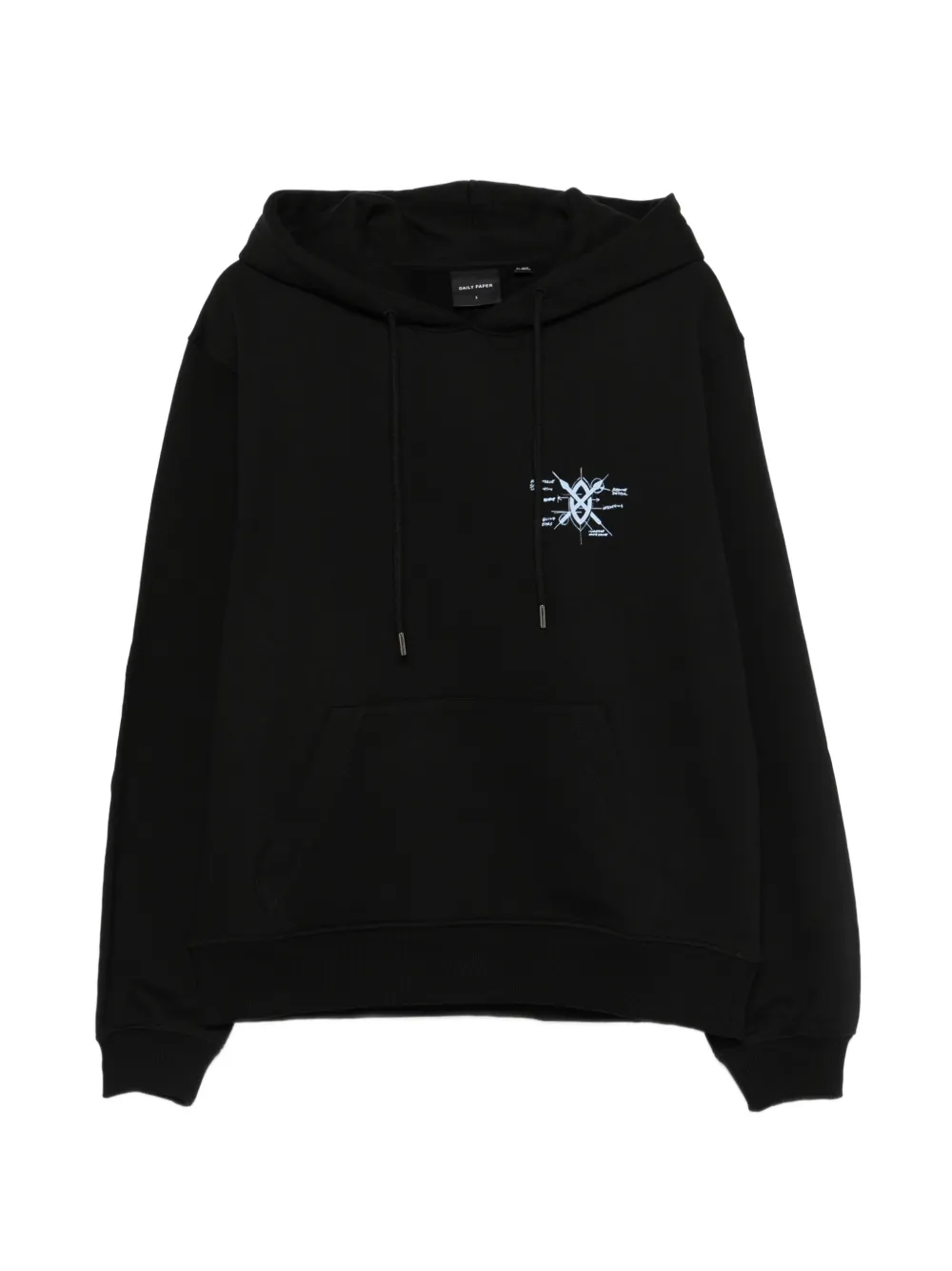 Daily Paper graphic-print hoodie - Nero