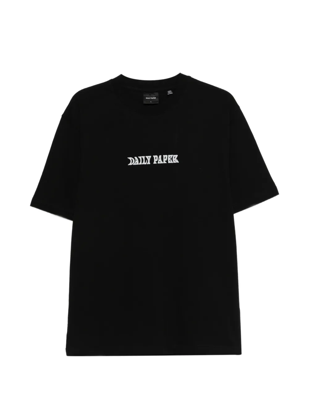Daily Paper logo-print T-shirt - Nero