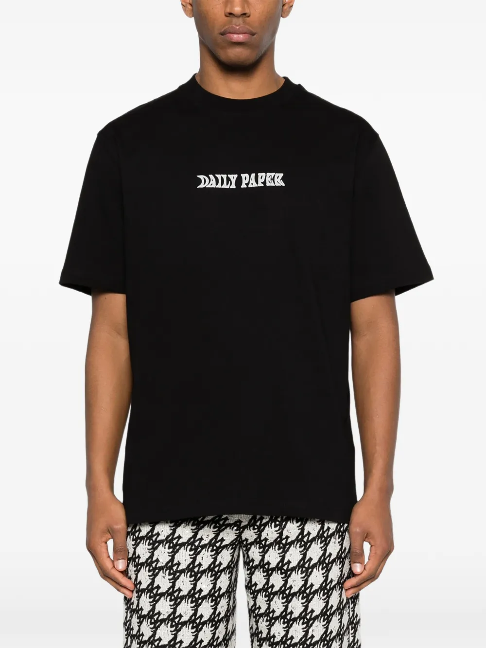 Daily Paper T-shirt met logoprint Zwart