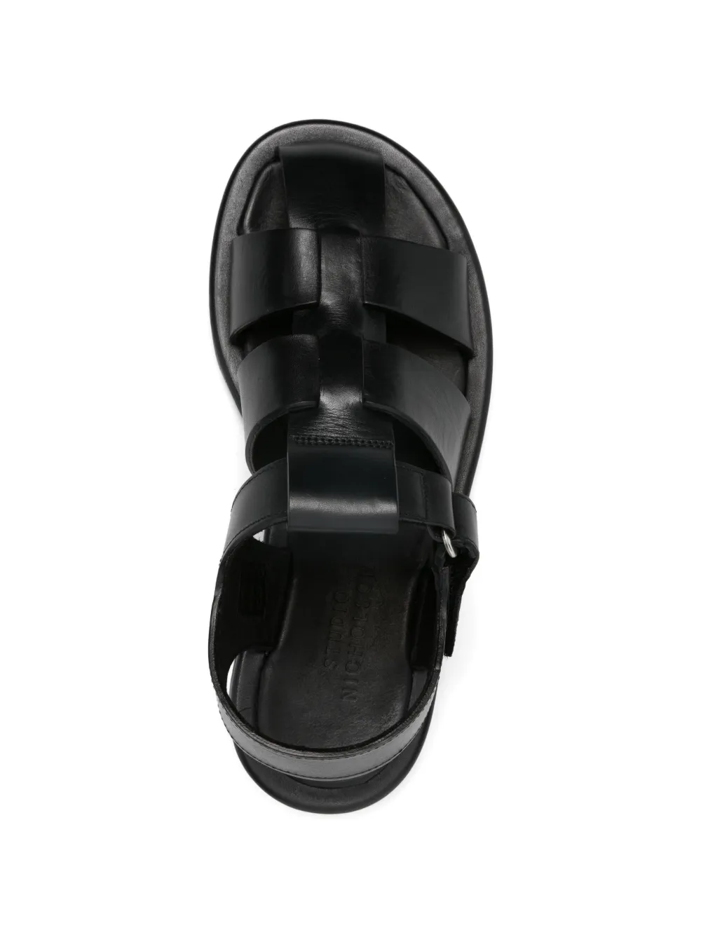 Studio Nicholson Sandom leren sandalen Zwart