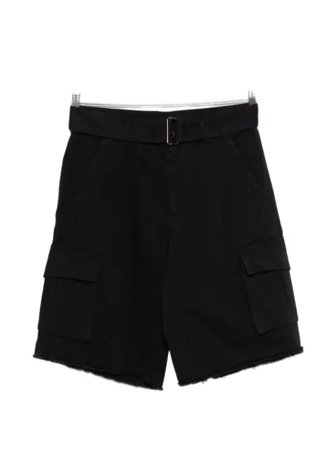 Laneus belted shorts