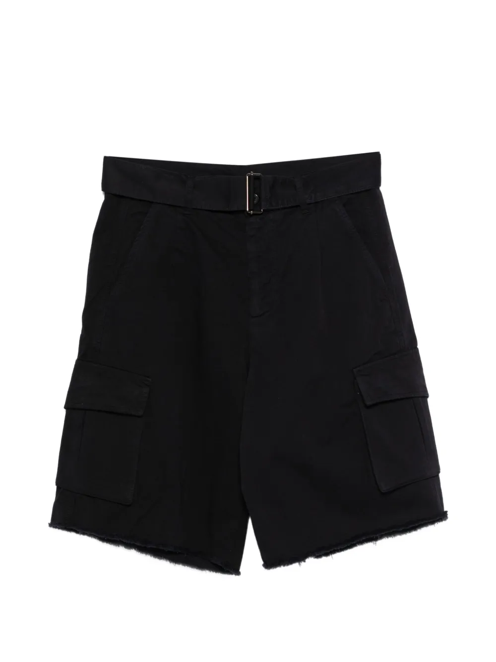Laneus belted shorts - Blu