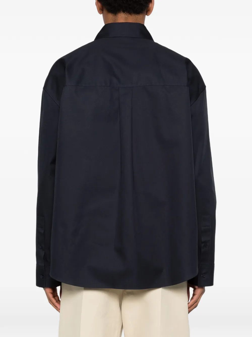 LOEWE T-shirt met geborduurd logo Blauw