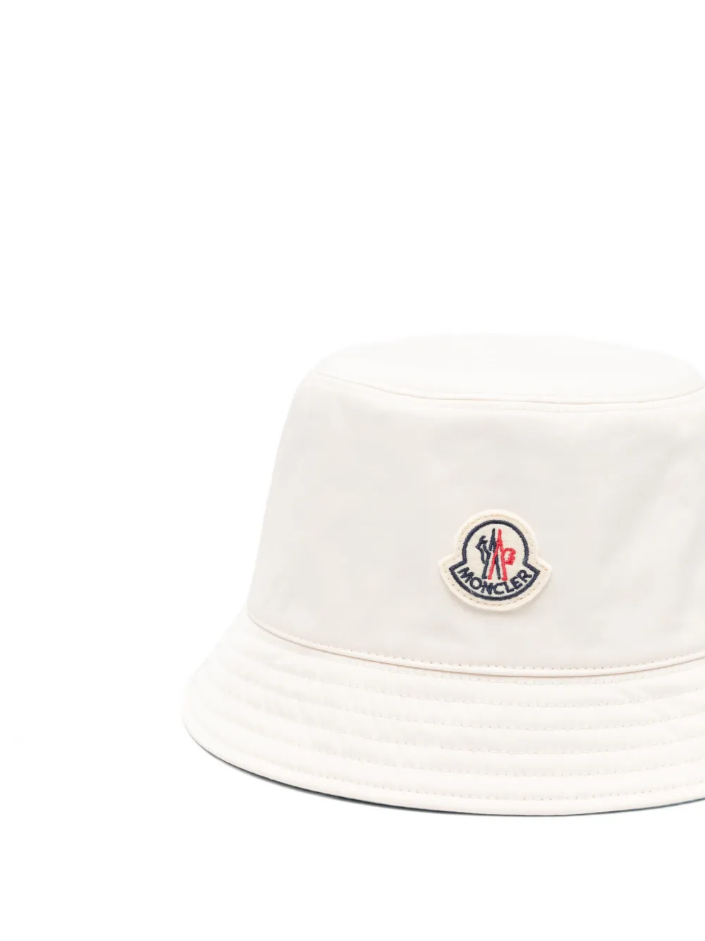 Moncler Vissershoed met logopatch Blauw