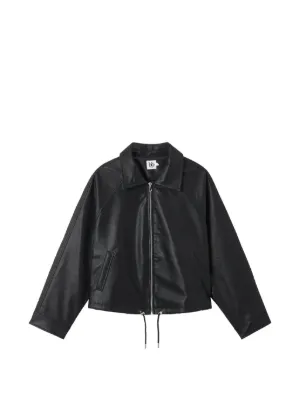DKNY zip-front Jacket | Black | FARFETCH KW