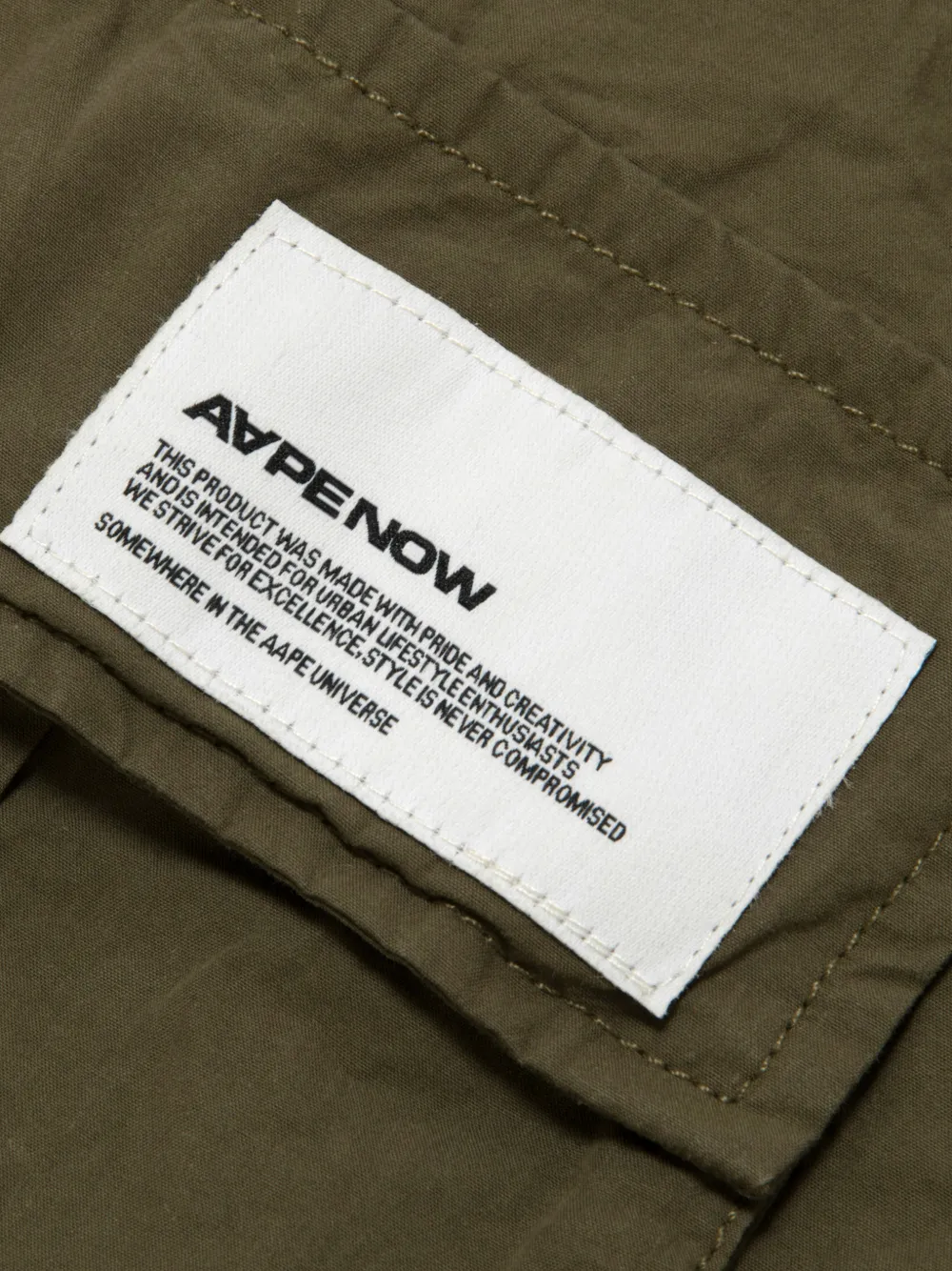  Aape By *a Bathing Ape® Cargo Trousers - Green 