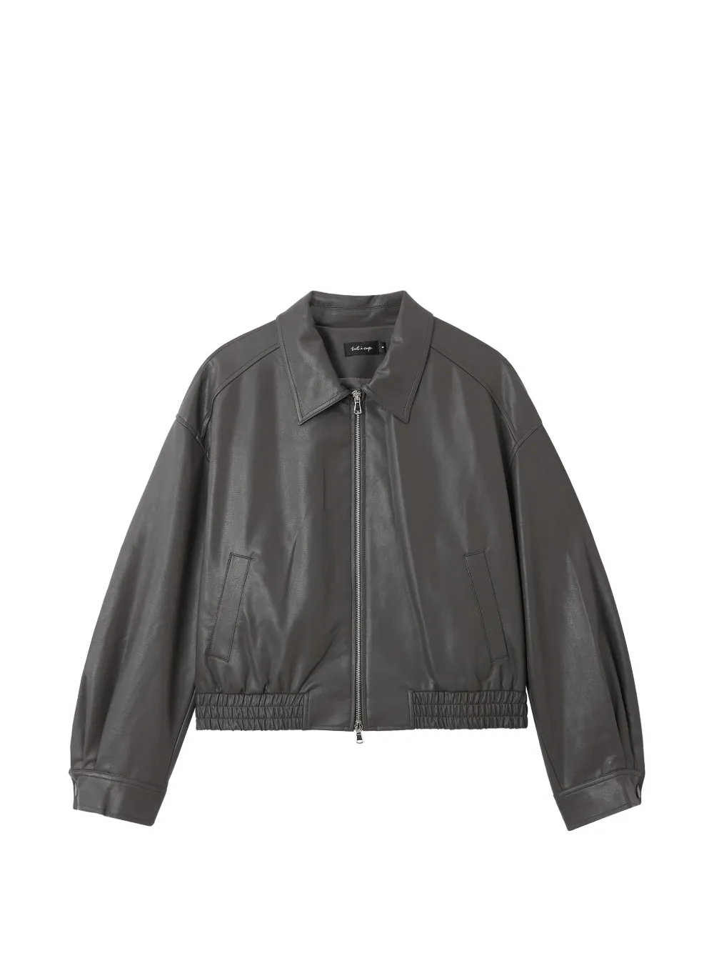 tout a coup Bomber con zip - Grigio