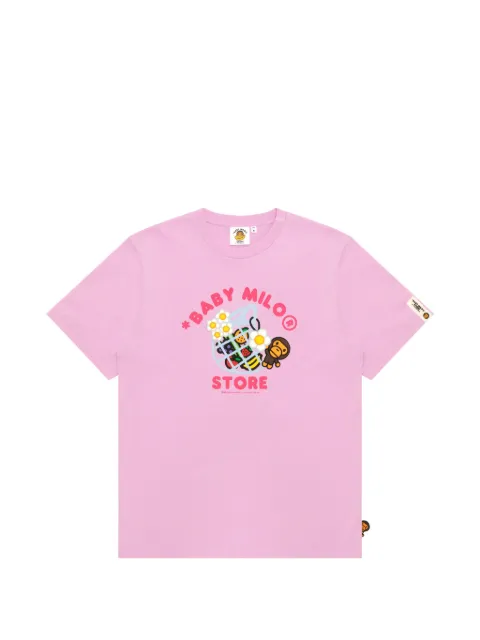 *BABY MILO® STORE BY *A BATHING APE® playera con estampado gráfico