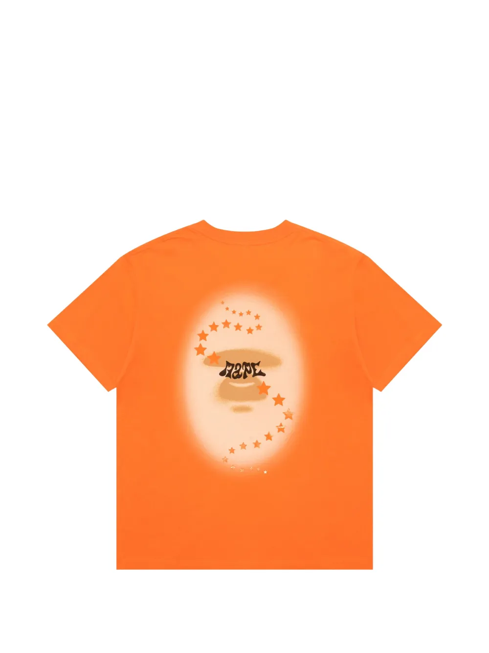  Aape By *a Bathing Ape® Printed T-shirt - Orange 