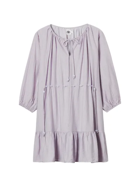 b+ab vestido con capas escalonadas