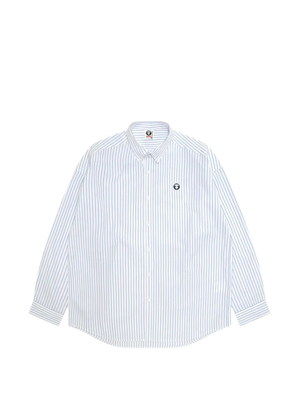 AAPE BY *A BATHING APE® Camicia a righe - Bianco