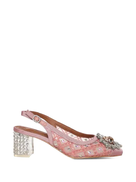 Kurt Geiger London embellished heeled pumps