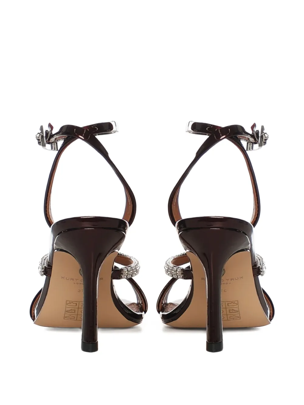 Kurt Geiger London embellished-strap sandals Rood