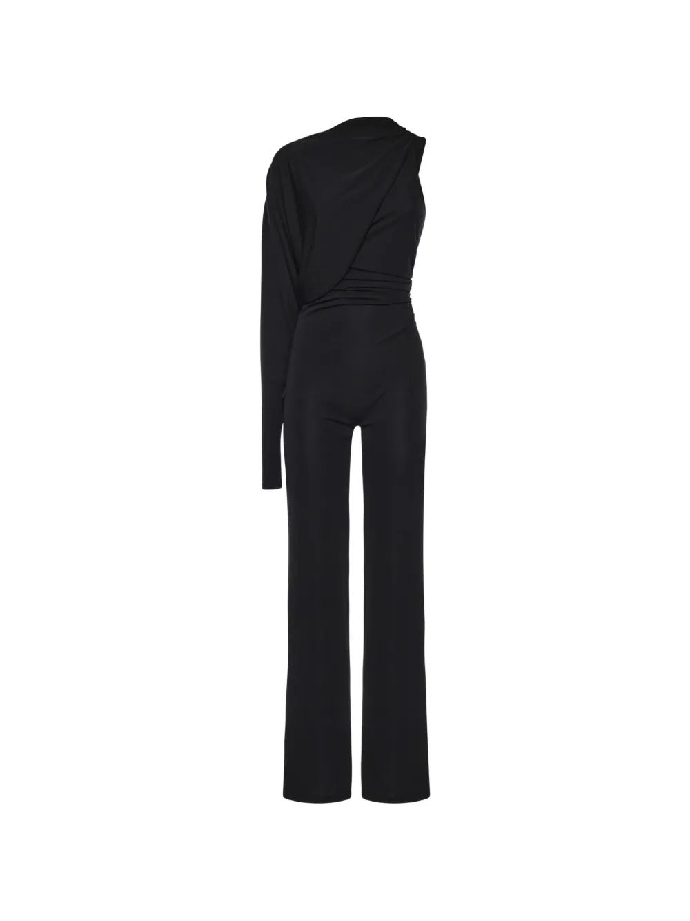 THE ANDAMANE draped jumpsuit - Nero