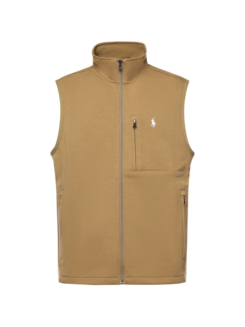 Polo Ralph Lauren zip gilet - Nude