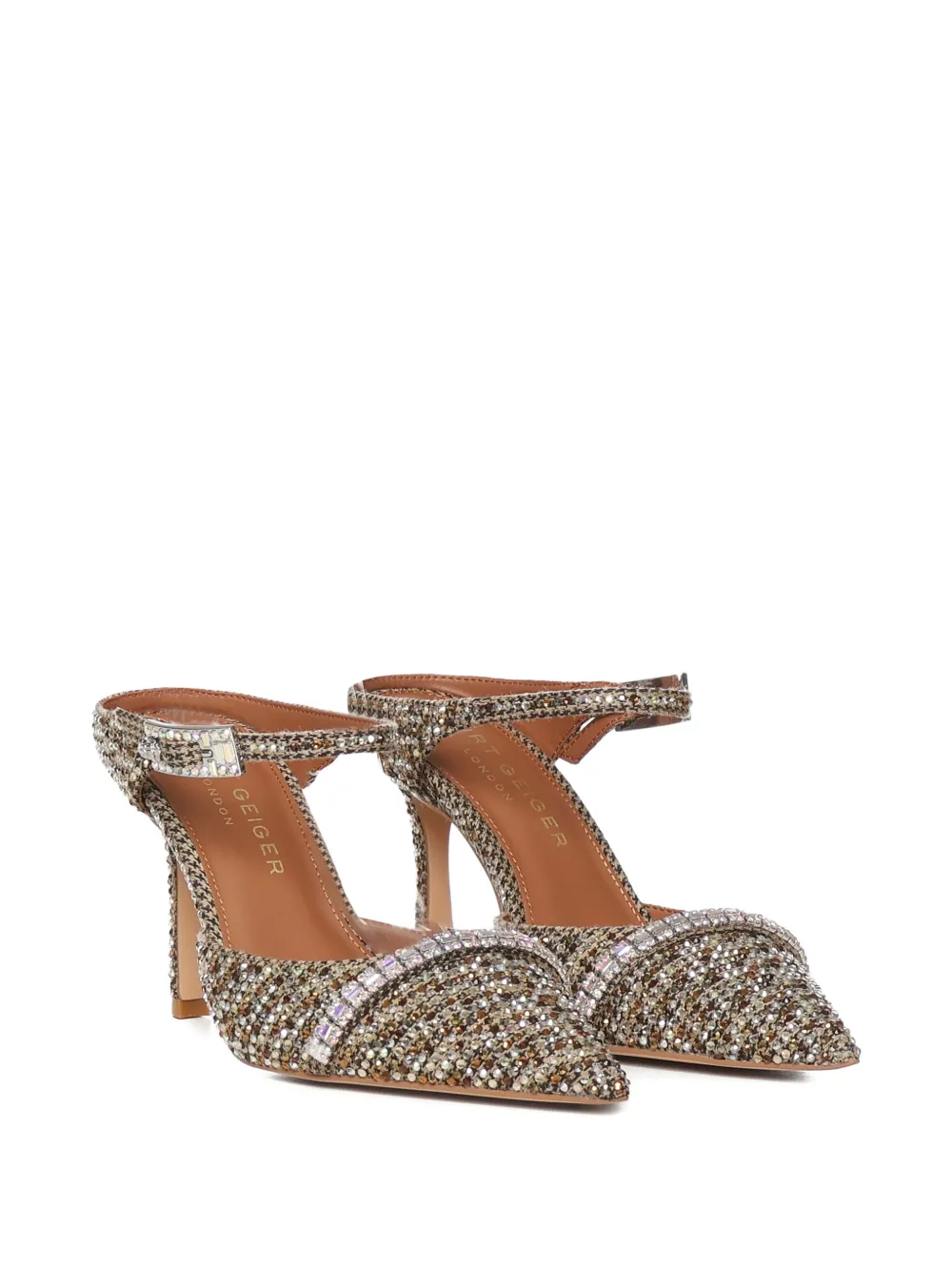 Kurt Geiger London heeled embellished pumps Beige